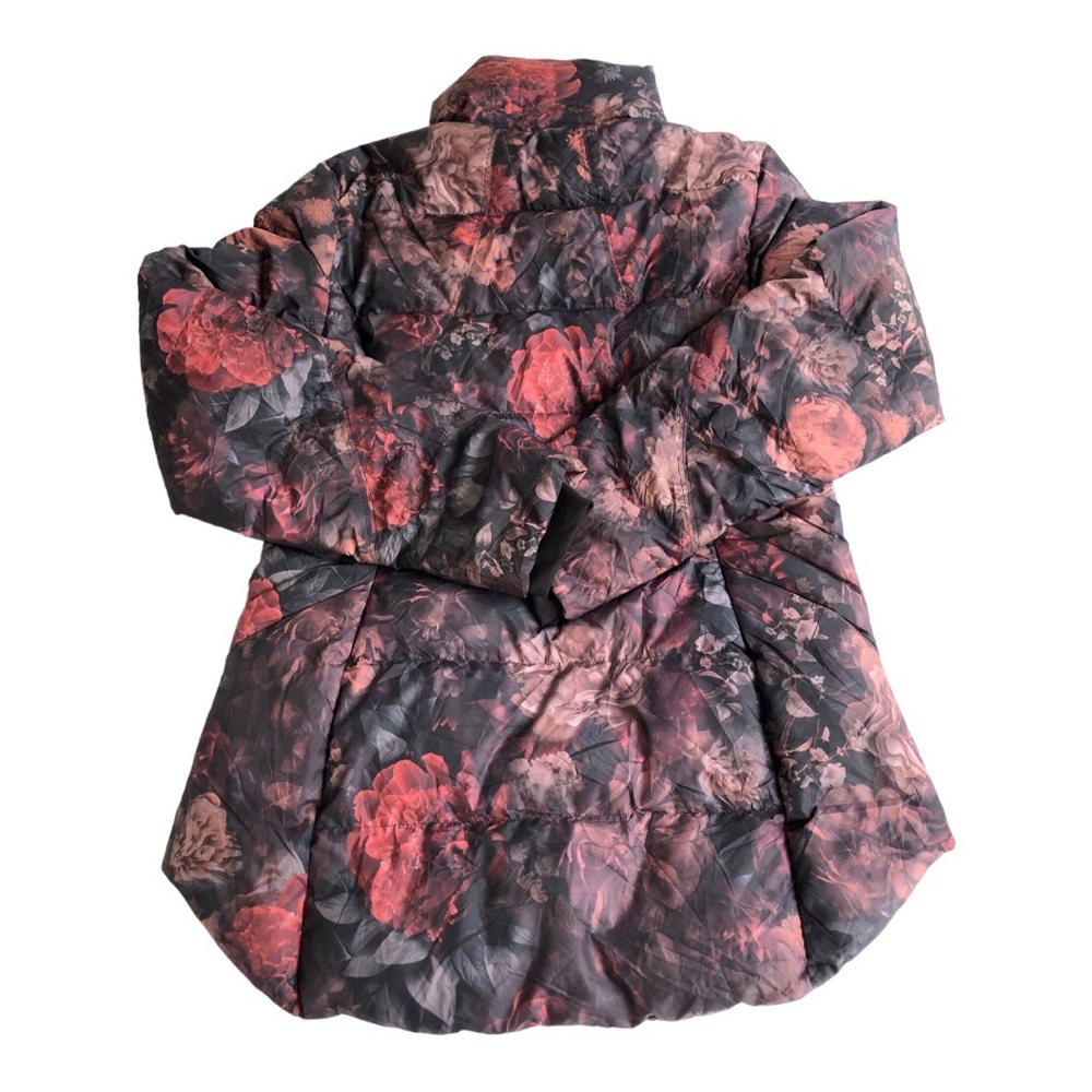 Athleta Antoinette Norwegian Floral printed Puffer Jacket size S NWOT - Picture 7 of 12